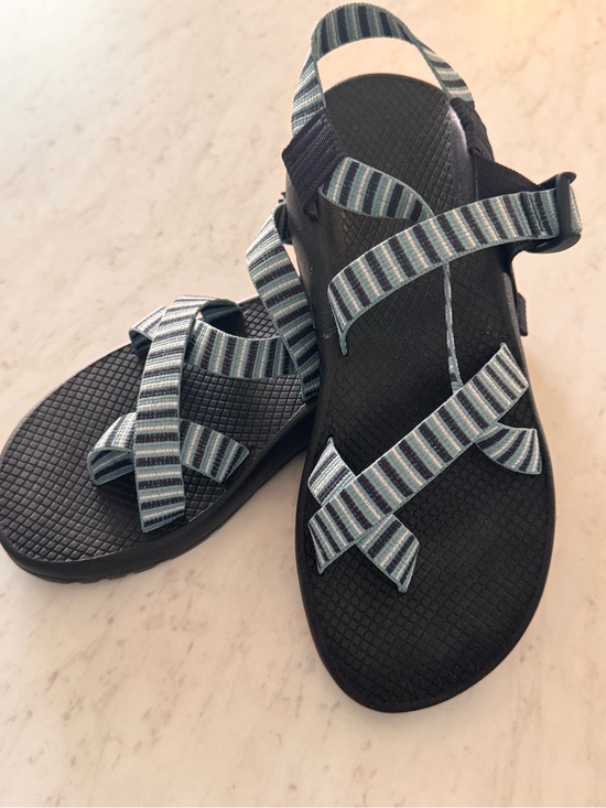 Chaco Shoes - Chaco Women’s Dark Gray Webbing Strap Sandal